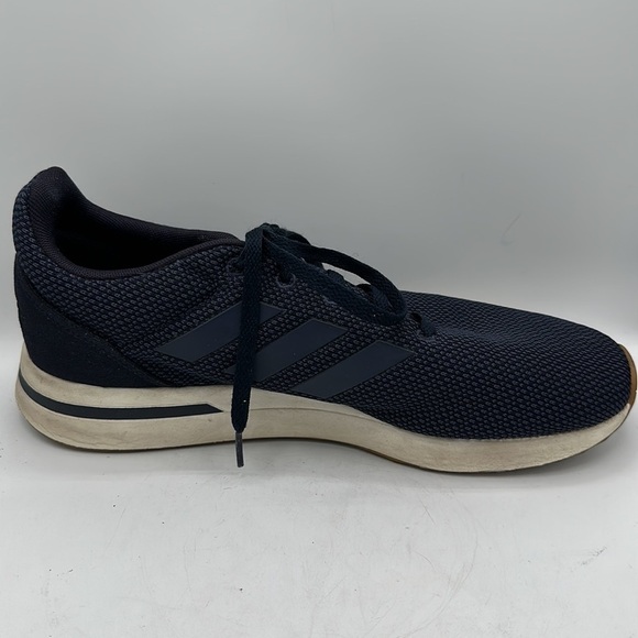 Adidas men’s blue and white running shoes, size 9.5 - Picture 6 of 7